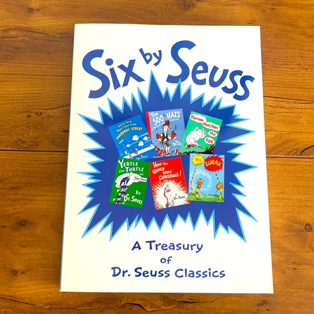 Six by Seuss‎ Vintage Paperback 1991 Excellent Condition